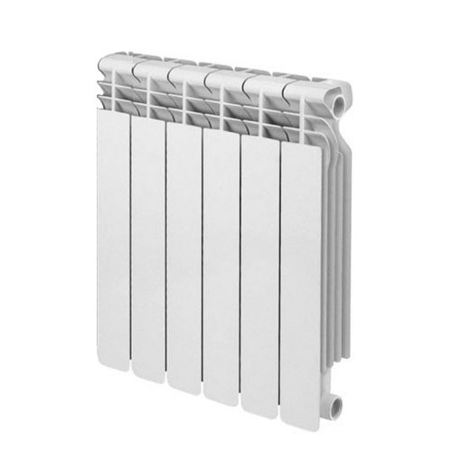 Радиатор алюминевый 500/80 Stout Alpha 6 секций