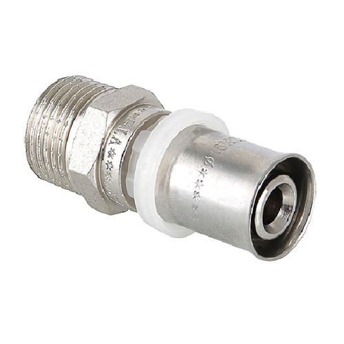 Пресс муфта для металлопласта 16Х1/2 нар. VER-PRO