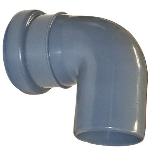 Уголок (отвод) 50*90 внутренней канализации