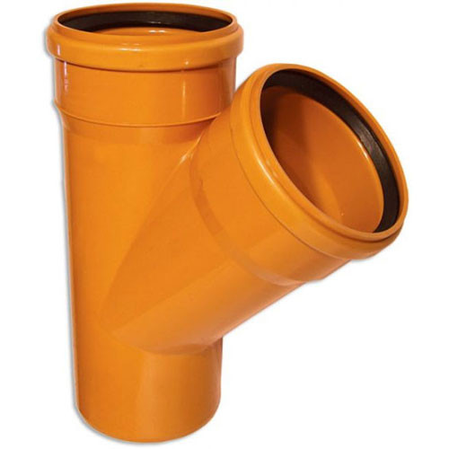 Тройник 110*110*45 наружной канализации
