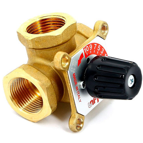 Кран трехходовой 1 внут.рез. смесительный TIM