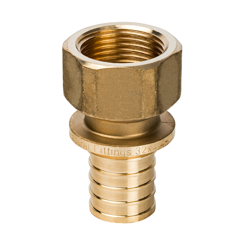 Переходник аксиальный 20х1/2 внутр. для сшитого полиэтилена VER-PRO