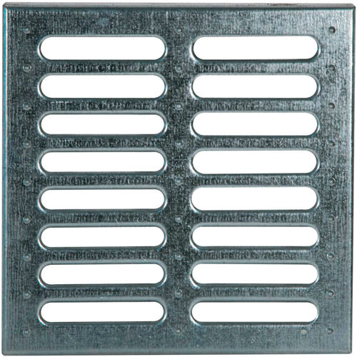 Решетка стальная штампованная  для дождеприемника 280*280 Gidrogroup