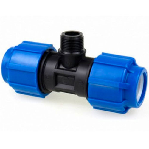 Тройник ПНД 25х1х25 (наружная резьба)