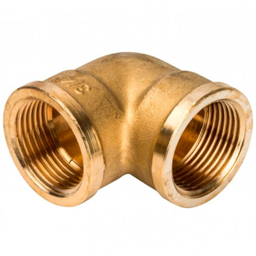 Уголок 1 вн./вн. латунь