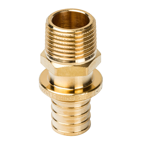 Переходник аксиальный 16х3/4 нар. для сшитого полиэтилена VER-PRO