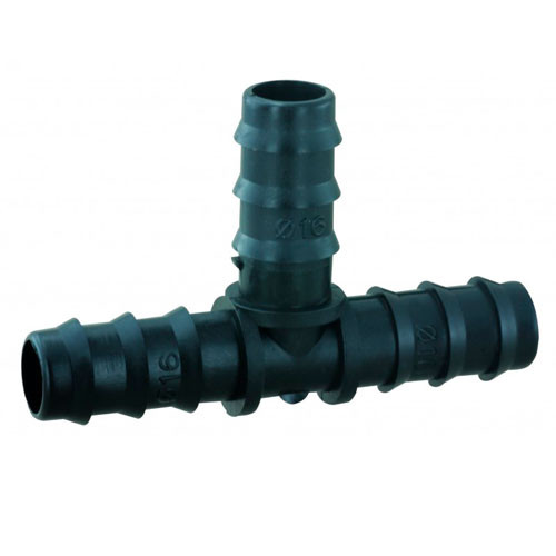 Тройник для соединения трубок D16 мм 