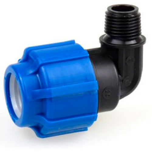 Уголок (отвод) ПНД 32х3/4 (наружная резьба)