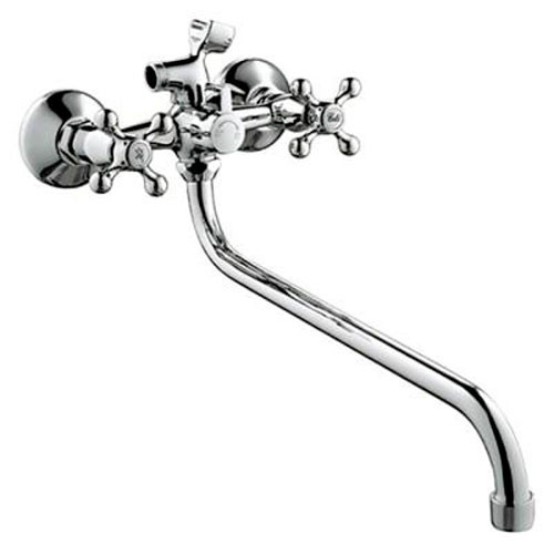 Смеситель для ванны HAIBA 2208-2 излив 300 мм.