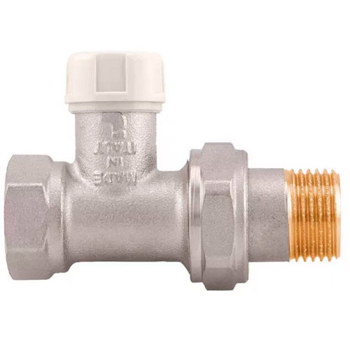 Кран для радиатора itap прямой нижний  1/2