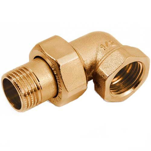 Муфта американка 1/2 угловая латунь