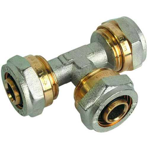 Тройник металлопласт 20-16-20