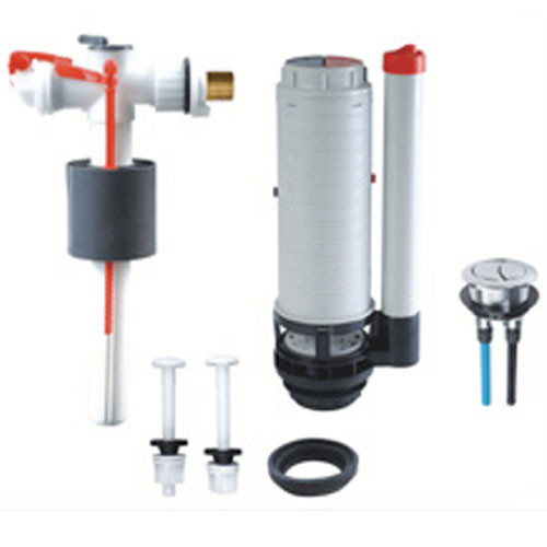 Комплект арматура для унитаза (боковое подключение) VRQ43