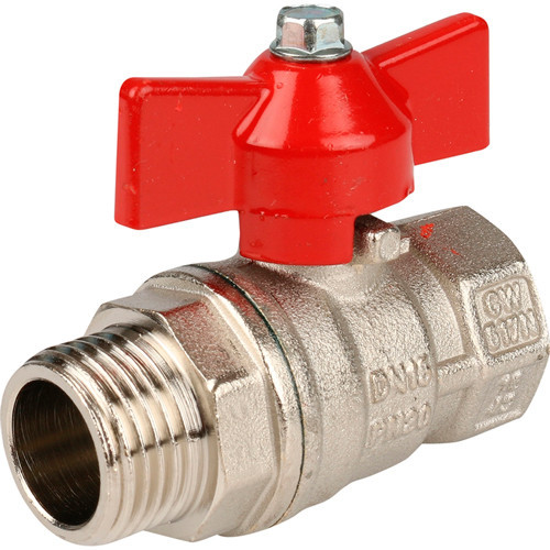 Кран шаровой 3/4 гайка-штуцер бабочка Itap