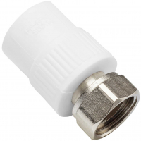 Муфта с накидной гайкой полипропилен