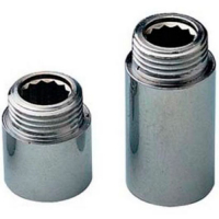 Удлинительные хромированные гайки латунь